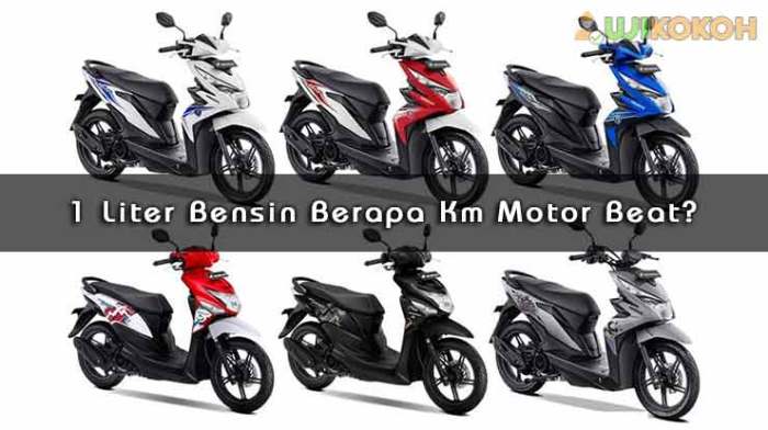 Konsumsi Bensin Beat per Kilometer terbaru konsumsi bbm gilamotor esp