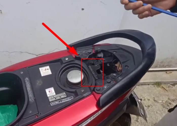 Letak Nomor Rangka dan Nomor Mesin Honda Beat terbaru Letak Nomor Rangka dan Nomor Mesin Honda Beat terbaru