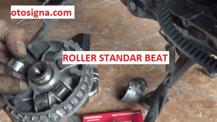 benar cara Ukuran Roller Standar Beat terbaru
