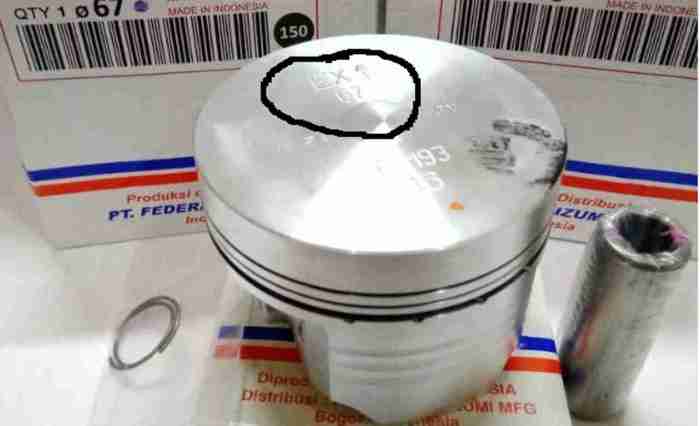 Ukuran Piston Beat Karbu dan Injeksi terbaru Ukuran Piston Beat Karbu dan Injeksi