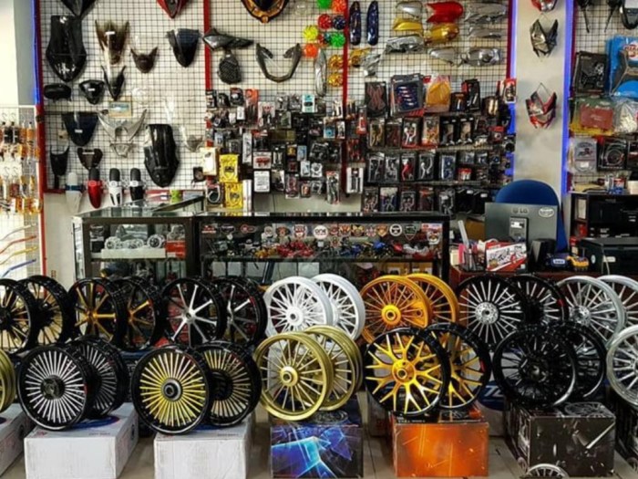 Viar cikarang Acesoris motor cb daerah cikarng