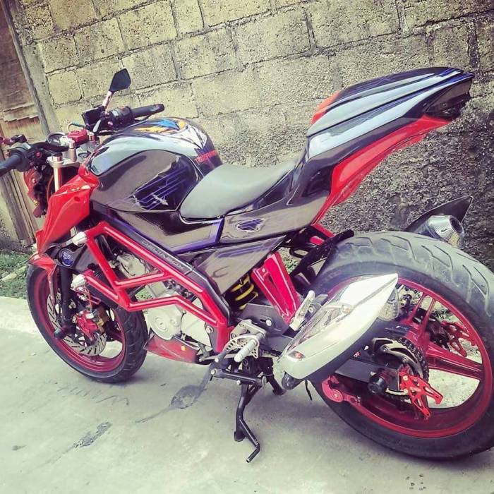 Vixion tubular cus Vixion tubular cus
