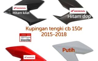 Cbr aksesoris 150r cbr150r komponen upgrade pilihan memiliki riding makin mau Acesoris sayap depan cb150r 2016