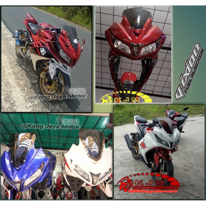 Fairing vixion modif modifikasi Abs fairing vixion