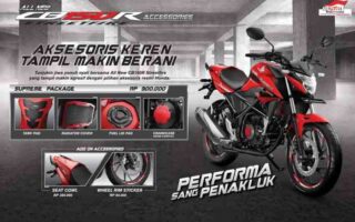 Cb150r aksesoris streetfire hondacengkareng kini masa Accecoris new cb150r facelift 2015