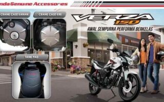 Verza modifikasi costum cb150 terkini Accesories honda verza dijakarta