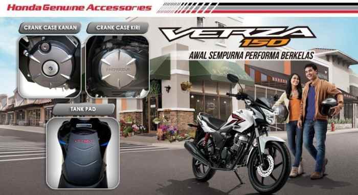 Verza modifikasi costum cb150 terkini Accesories honda verza dijakarta