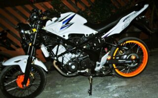 Cb150r modif motoblast spakbor Acesoris cb150r modif sport