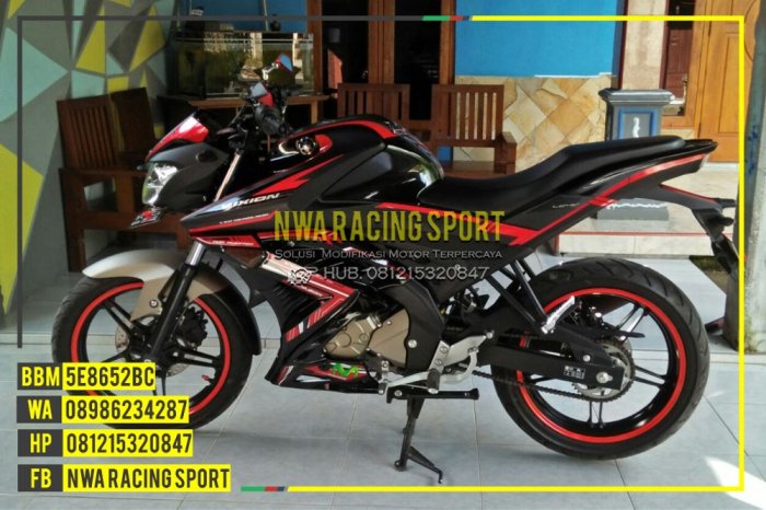 Accesoris fairing vixion