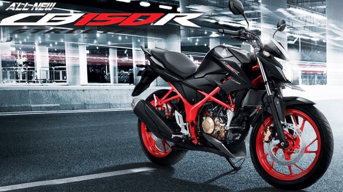 Honda streetfire cb150r indonesia launched motor standard motorcycle mounts aluminium petal pegs shrouds discs tail foot tank section cast updated Acc vairing CB150R new