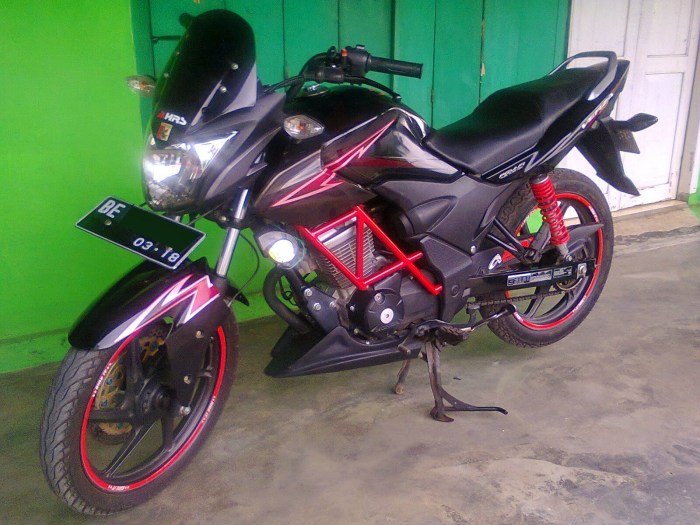 Verza modifikasi costum cb150 terkini Accecorries/motor verza
