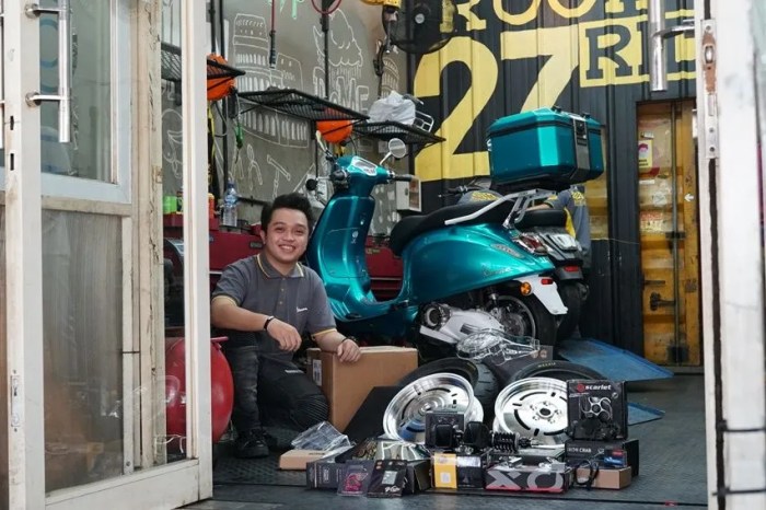 Acesoris modifikasi motor mojokerto