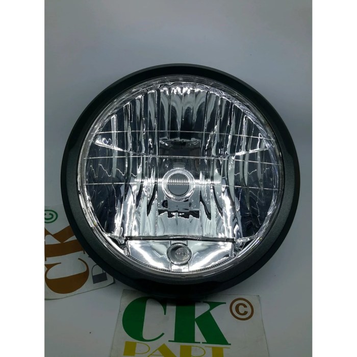 Depan lampu verza Acecoris tutup lampu depan verza