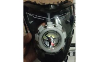 Headlamp depan headlight assy lampu honda streetfire ori ahm facelift 150r 1 set kepala new cb150r