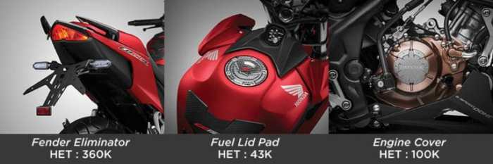 Visor cb150r aksesoris goozir Acecoris cb150r terbaru
