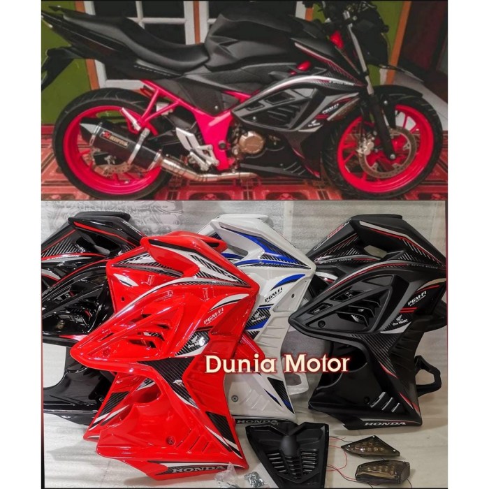 Depan cb kupingan bukalapak tangki Acecoris sayap samping buat cb 150 r new 2016
