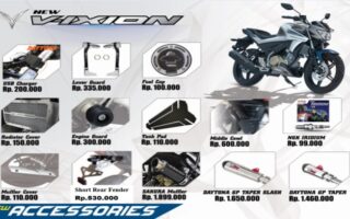 Vixion yamaha asesoris luncurkan Vixion yamaha asesoris luncurkan