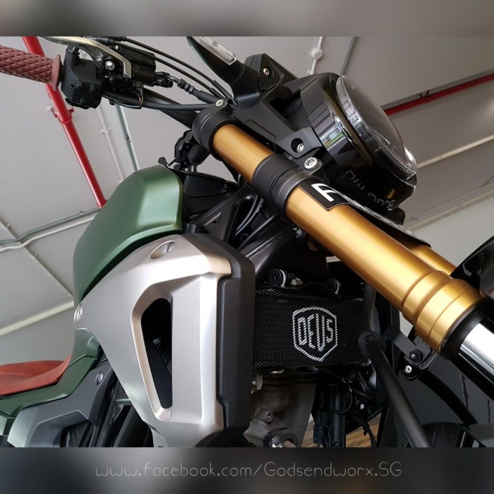 Cb150r radiator accessories Accesosris ncb150r