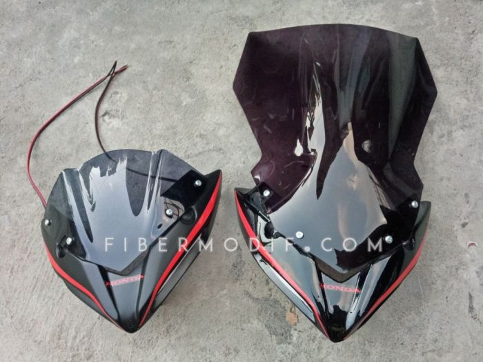 Cb150r facelift headlamp topeng mahkota Accesoris headla p streetfighter cb150r facelift