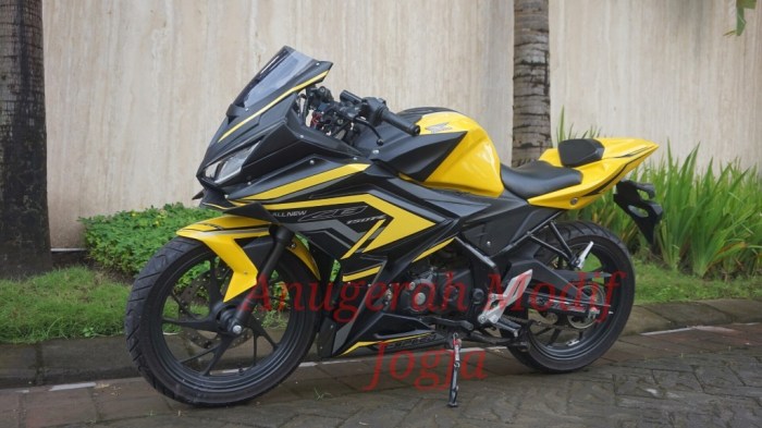 Fairing cbr150r facelift ready cbr250rr mirip cuma gan coba asli Accessories all new cb150r fairing