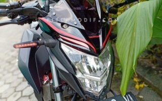 Reflektor bagian batok lampu belakang headlamp ahm 150r dudukan cb150r streetfire Accesoris lampu depan all new cb 150r
