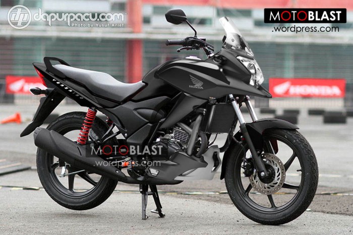 Verza modif modifikasi fairing striping motoblast sederhana gambar new2 Accesoris fairing resmi honda verza
