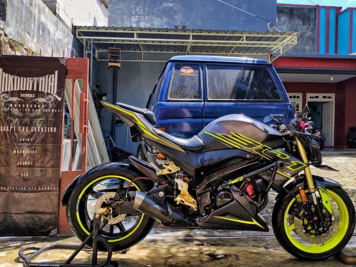 Nmax modifikasi elegan modif Abu abu motor vicion modif