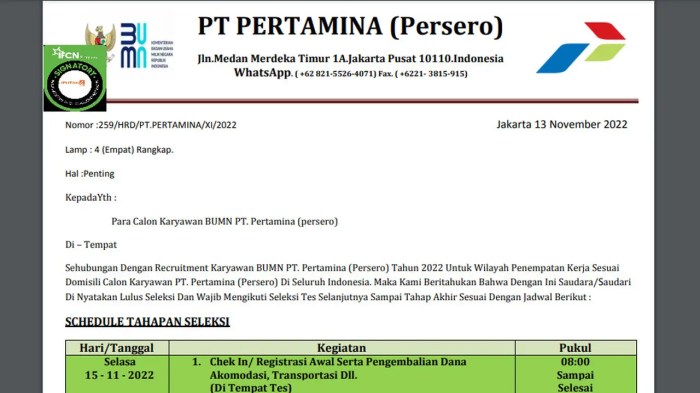 043397900_1668480522-Seleksi_Karyawan_Pertamina Surat pemanggilan seleksi calon karyawan pt pgn minta biaya akomodasi