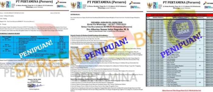 Pertamina panggilan beredar simak calon karyawan surat tes faktanya medcom cek fakta layar persero sosial tangkapan klarifikasi Surat panggilan tes kerja calon karyawan mengatasnamakan pt pertamina