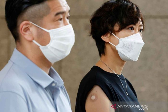 2021-06-25T053733Z_903580918_RC2G7O9BLA52_RTRMADP_3_OLYMPICS-2020-JAPAN-VACCINE Jepang resmi melarang vaksinasi covid 19 berbasis mrna