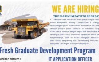 4211390878 Rekrutmen karyawan mengatasnamakan pt pamapersada nusantara