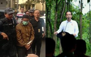4251249005 Ribuan massa dan tni bersatu lakukan ancaman kepada jokowi