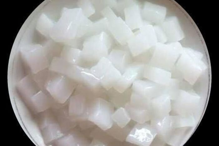 Nata de coco terbuat dari plastik
