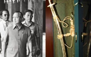 Ilustrasi-Raja-Arab-Saudi-beri-hadiah-pedang-emas-ke-Soeharto Ida dayak dapatkan hadiah pedang emas dari raja arab saudi king salman