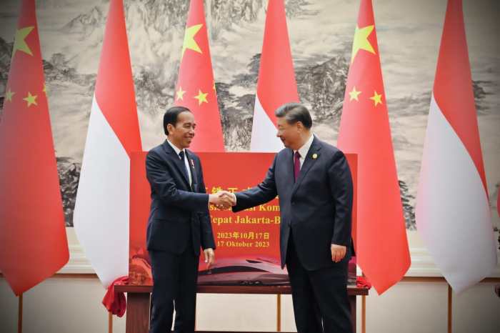 Presiden joko widodo diminta serahkan tanah di kalimantan oleh xi jinping
