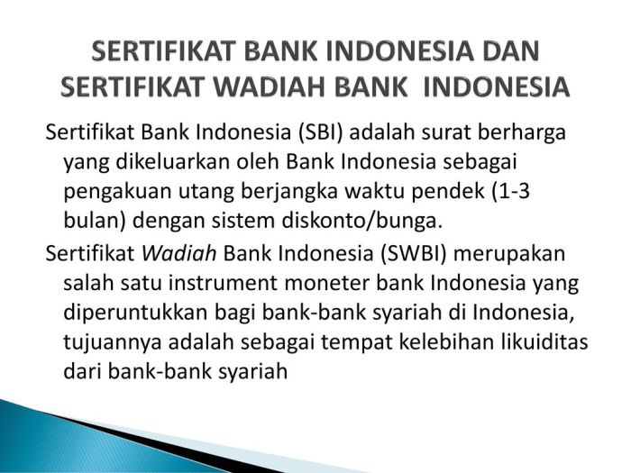Sertifikat palsu mengatasnamakan bank indonesia