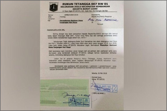 contoh-surat-keterangan-pemberian-tunjangan Pemberian giveaway butuh surat keterangan polisi
