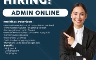 Kerja lowongan semanggi karyawati perempuan Lowongan pekerjaan online