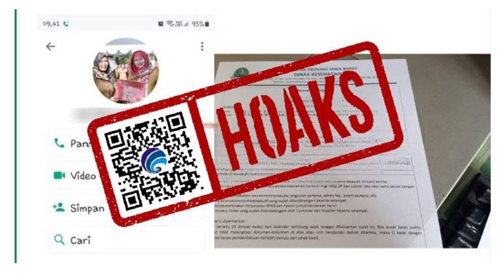 kominfo-cekhoaks-hoaks-disinformasi-misinformasi-akun-whatsapp-kepala-dinas-kesehatan-jawa-barat Akun whatsapp mengatasnamakan sekretaris daerah provinsi jawa tengah
