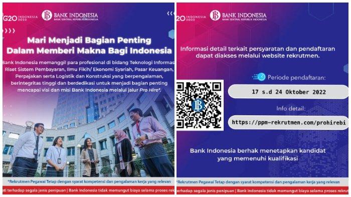 loker-bank-indonesia1 Loker pemagangan terstruktur bank syariah indonesia dengan gaji rp5 7 jutaan