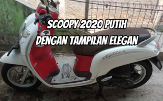 Honda Scoopy 2020 Putih, Si Matic Elegan dengan Performa Nyaman ... Pajak Honda Scoopy Gen 5 (2020)