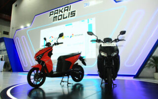 Gesits Luncurkan Motrik 'Raya E' di Pameran PEVS 2023, Harga Rp 24 Jutaan Pajak Gesits Raya G (All-New Electric 2023)