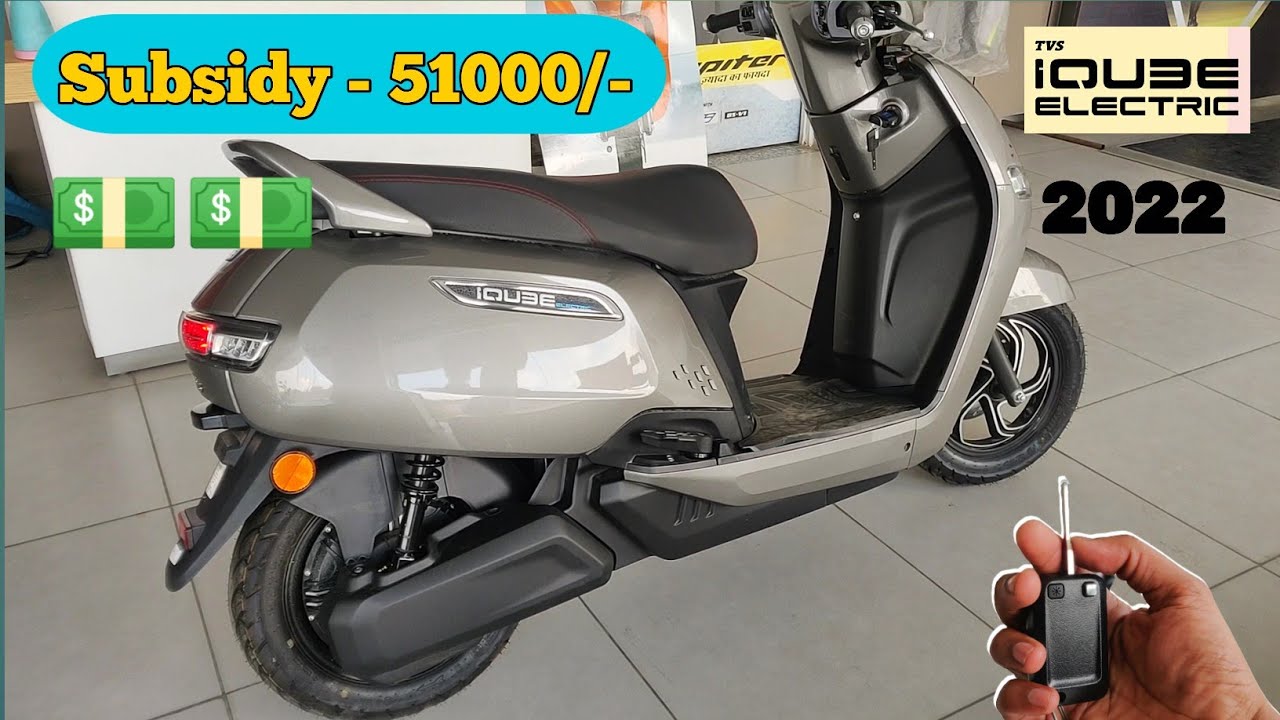 2022 TVS iQube Electric Scooter - All Color Options - Images | AUTOBICS ... Pajak TVS iQube S (Electric 2022)